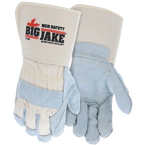 BigJake Dbl leather palm & fingers gaunt 