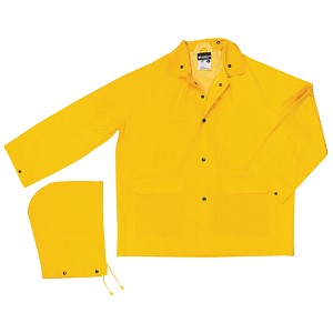 MCR Safety 200J Classic, .35mm, PVC/Poly, Yellow 2 Pc Jacket 