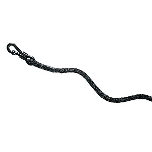 MCR Safety 210 Nylon, Black Rubber Loop Ends Cord 