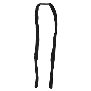 MCR Safety 222 Breakaway, Black Acrylic Lanyard 