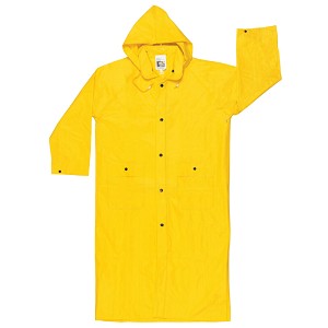 MCR Safety 300C Wizard, .28mm, PVC/Nylon/PVC, Limited Flammability Yellow 2 Pc Coat. MAIN 