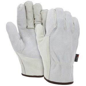 MCR Safety 32056DP Cowhide Leather with Double Palm glove 