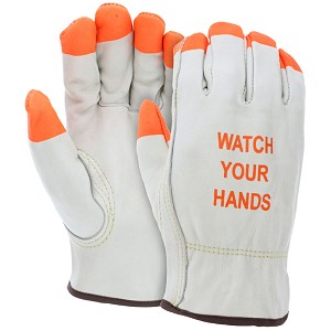 MCR Safety 3215PI Cowhide Leather glove 
