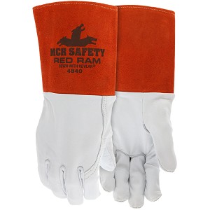 MCR Safety 4840 Goatskin Leather Mig/Tig glove 