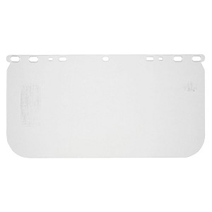 MCR Safety 487400 USS Single Matrix, Clear PC 8x15.5x.040 