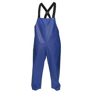 MCR Safety 563BF .25mm, TPU/Nylon, Bib Pant, Blue 1 Pc Bib 