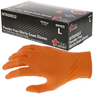 Orange 4 Mil Medical, NBR M 