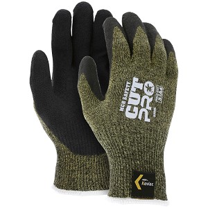 Kevlar/Stainless Steel, Black, Latex Dip 