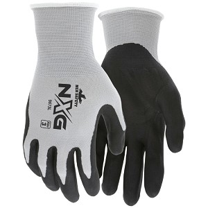 Gray Shell, Black Foam Nitrile, 13 Gauge 
