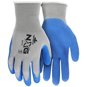 Gray Shell Blue Foam Latex 13 Gauge 