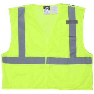 Class 2, Lime Poly Vest, LF 