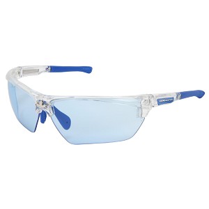 MCR Safety DM1323PF Dominator DM3 Clear Frame, Lt Blue MAX6 