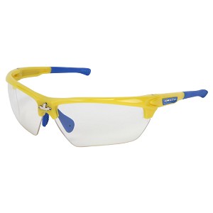 MCR Safety DM1340PF Dominator DM3 Yellow Frame, Clear MAX6 