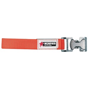 Glove Nickle Metal Clip, Orange Strap 