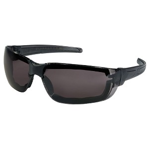 MCR Safety HK312PF HK3 Foam Lined, Gray MAX6 Lens 