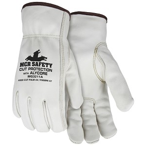 MCR Safety MG3211A Cowhide Leather Cut Protection A9 glove 