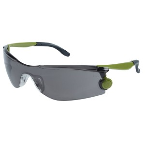 MCR Safety MT122 Mantis Green Temples Gray Lens 