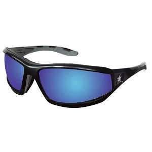 MCR Safety RP218B RP2 Blue Diamond Mirror Lenses 