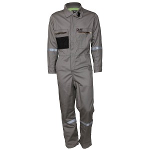 Summit Breeze Cverall 7.0 oz Cotton Gray 