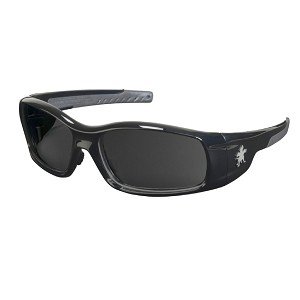 MCR Safety SR112 Swagger SR1 Black Frame, Gray Lenses 
