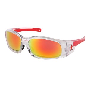 MCR Safety SR14R Swagger SR1 Clear Frame, Fire Mirror 