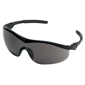 MCR Safety ST112 ST1 Black Frame, Gray Lens 