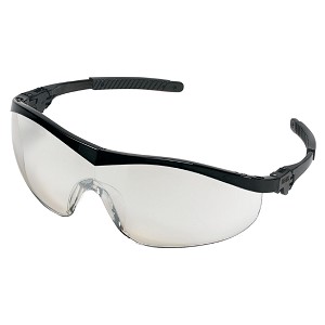 MCR Safety ST119 ST1 Black Frame, I/O Clear Mirror Lens 