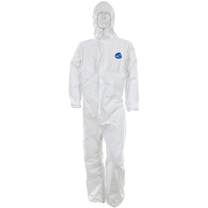MCR Safety TY127S Tyvek Coverall w/ Hood White 1 Pc Coverall [25 Pack] 