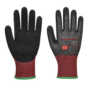 Portwest A671K8R CS AHR13 Latex Cut Glove Gray 