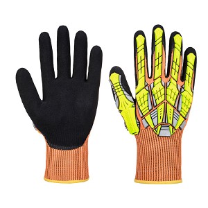 Portwest A727ORR DX VHR Impact Glove Hi Viz Orange 