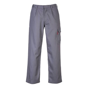 Portwest BZ31GRR Bizweld FR Cargo Pants Gray 