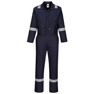 Portwest C814NAR Iona Cotton Coverall Navy 