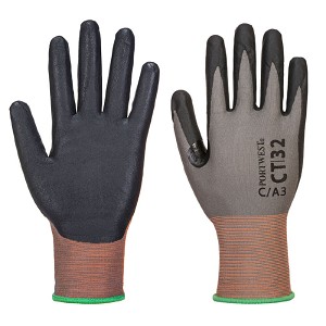 Portwest CT32G8R CT MR18 Micro Foam Nitrile Glove Gray 