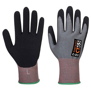 Portwest CT65G8R CT VHR Nitrile Foam Glove Gray 