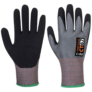 Portwest CT67G8R CT AHR Nitrile Foam Glove Gray 
