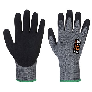 Portwest CT69G8R CT AHR+ Nitrile Foam Glove Gray 