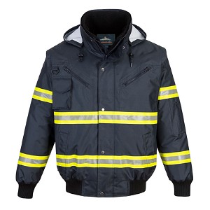 Portwest F126NAR Iona Xtra 3-in-1 Bomber Jacket Navy 
