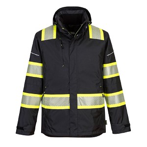 Portwest F144BKR Iona Plus Winter Jacket Black 