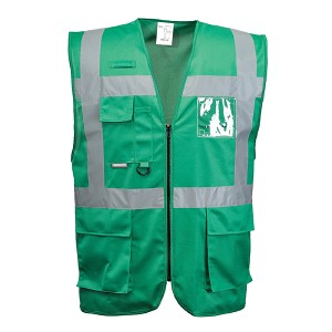 Portwest F476BGR Iona Executive Vest Green 