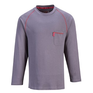 Portwest FR01GRR Bizflame FR Crew Neck Gray 