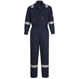 Portwest FR504NAR Bizflame 88/12 Women's Coverall Navy 