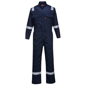 Portwest FR94NAR Bizflame 88/12 Iona FR Coverall Navy 