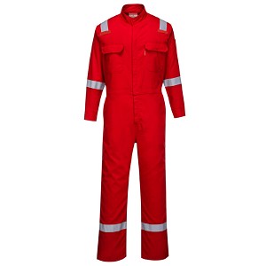 Portwest FR94RER Bizflame 88/12 Iona FR Coverall Red 