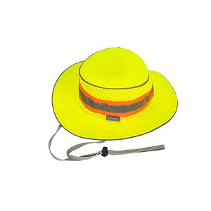 Portwest HA15YER ,Hi-Vis Ranger Hat Hi Viz Green 