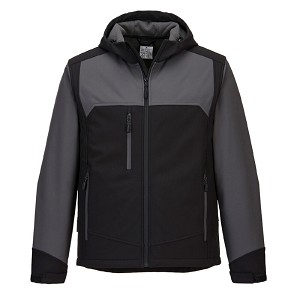 Portwest KX362BGY KX3 Hooded Softshell (3L) Gray 