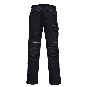 Portwest PW380BKR PW3 Women's Flex Work Pants Black 