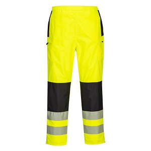 Portwest PW386YBR PW3 Hi-Vis Women's Rain Pants Hi Viz Green 