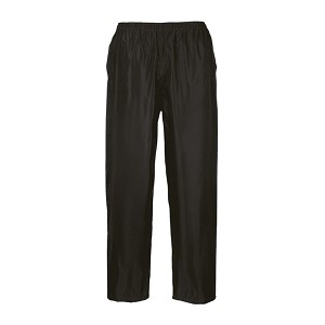 Portwest S441BKR Classic Rain Pants Black 