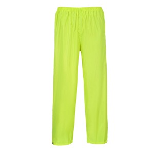 Portwest S441YER Classic Rain Pants Hi Viz Green 