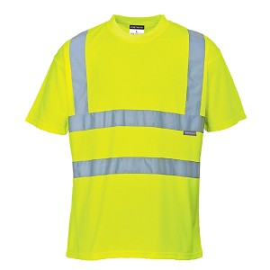 Portwest S478YER Hi-Vis T-Shirt Hi Viz Green 